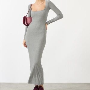Skims Soft Lounge Long Sleeve Dress